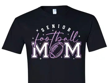 Bleacher Collection - Faux Glitter Senior Mom