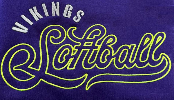 Midway - Softball - Embroidered Vikings