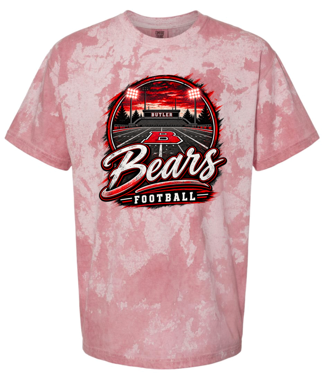T-Shirt - Red Smoke - B Field