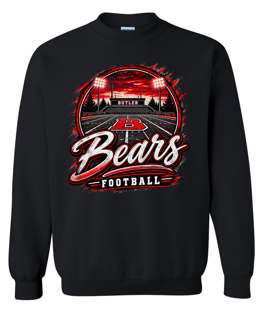 Crew Neck - Black - B Field