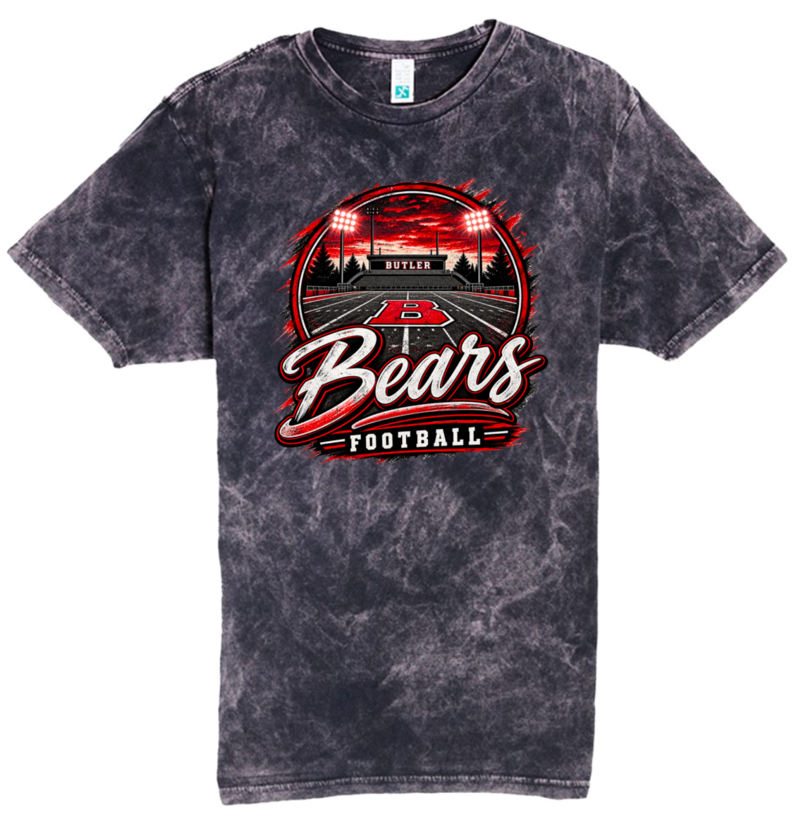 T-Shirt - Black Acid - B Field