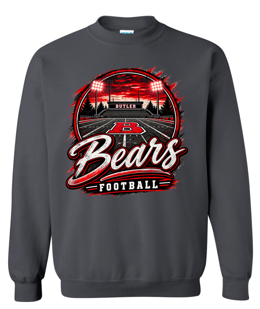 Crew Neck - Charcoal - B Field