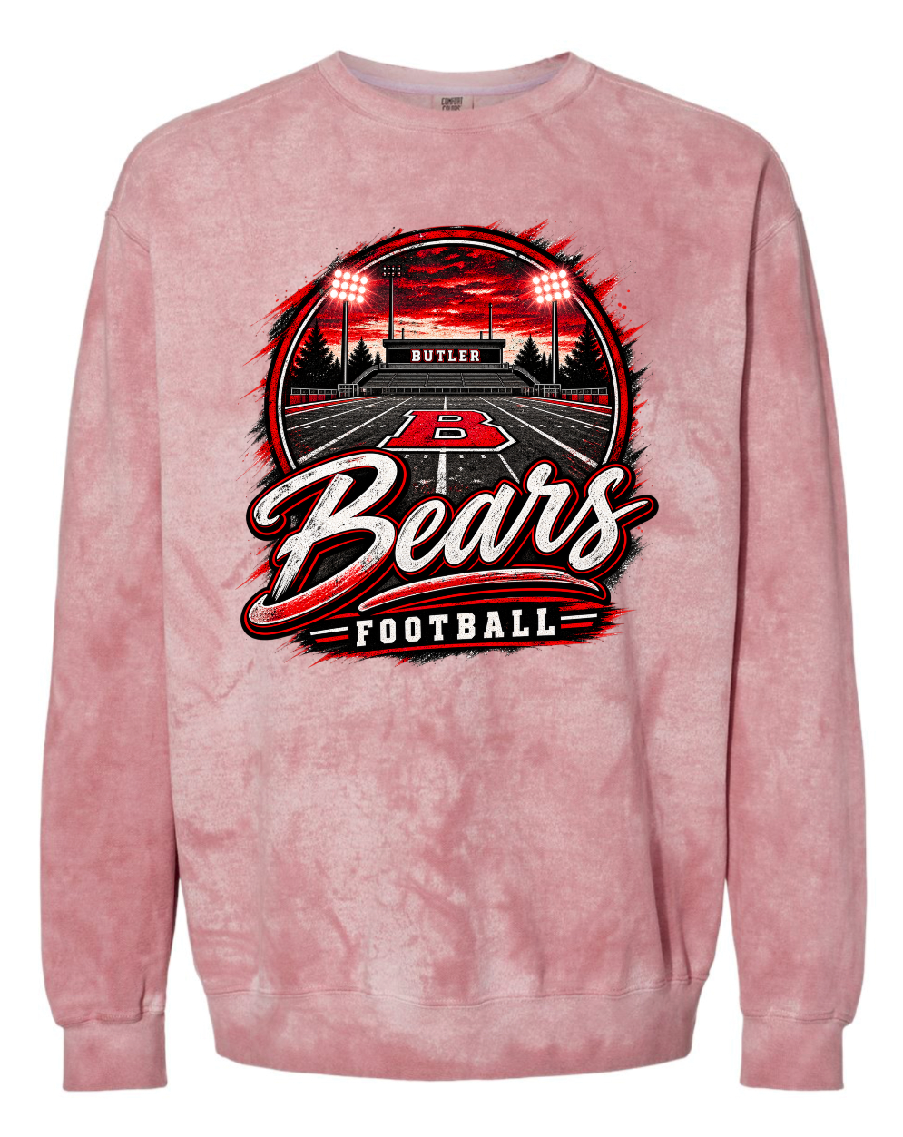 Crew Neck - Red Smoke - B Field