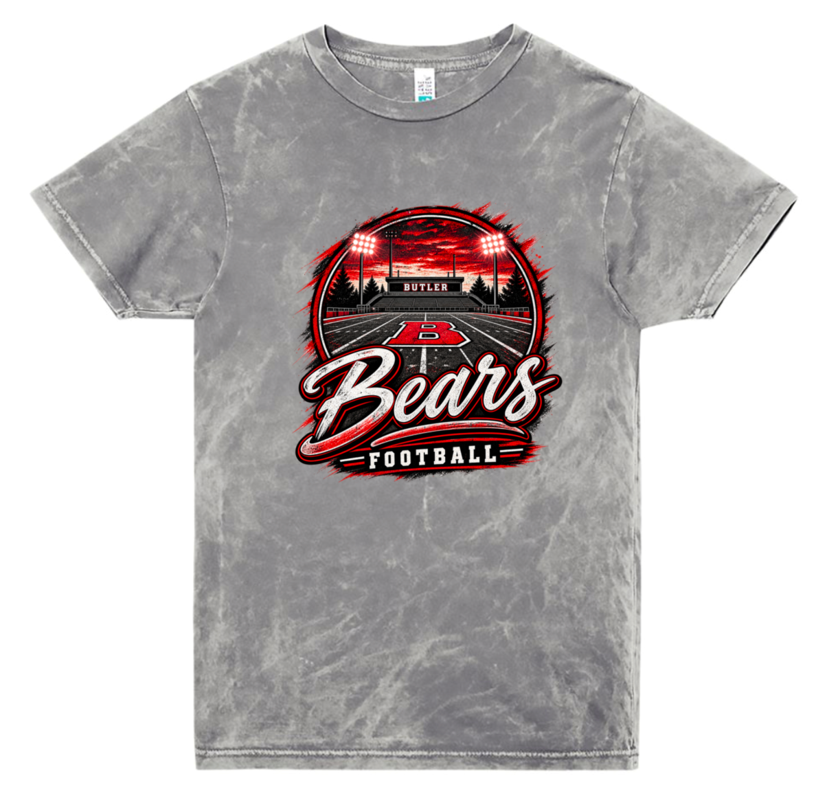 T-Shirt - Silver Acid - B Field