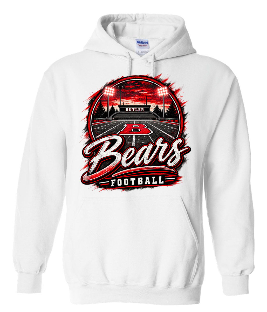 Hoodie - White - B Field