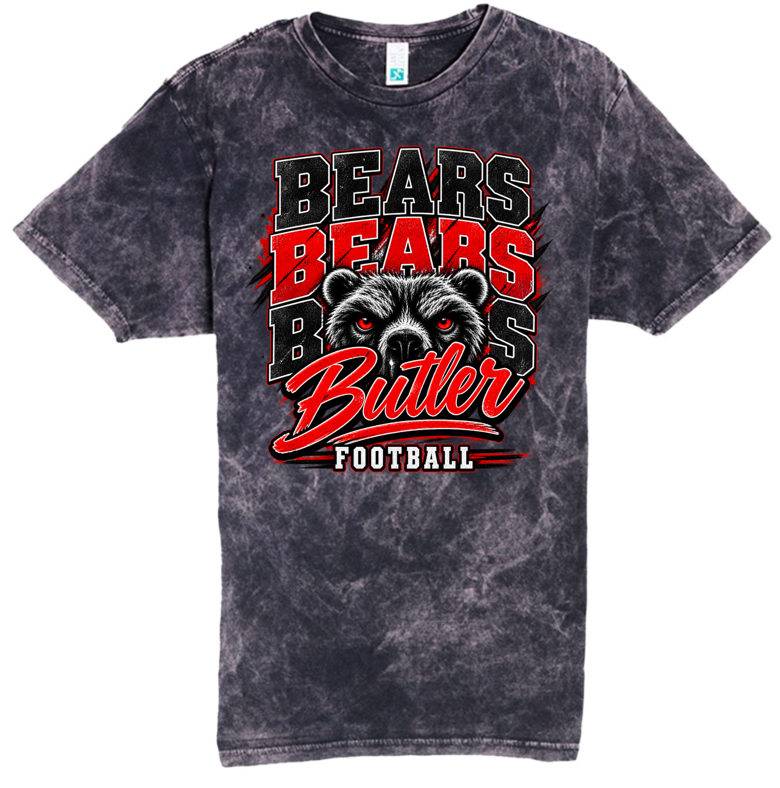 T-Shirt - Black Acid - Bears