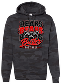 Hoodie - Black Camo - Bears