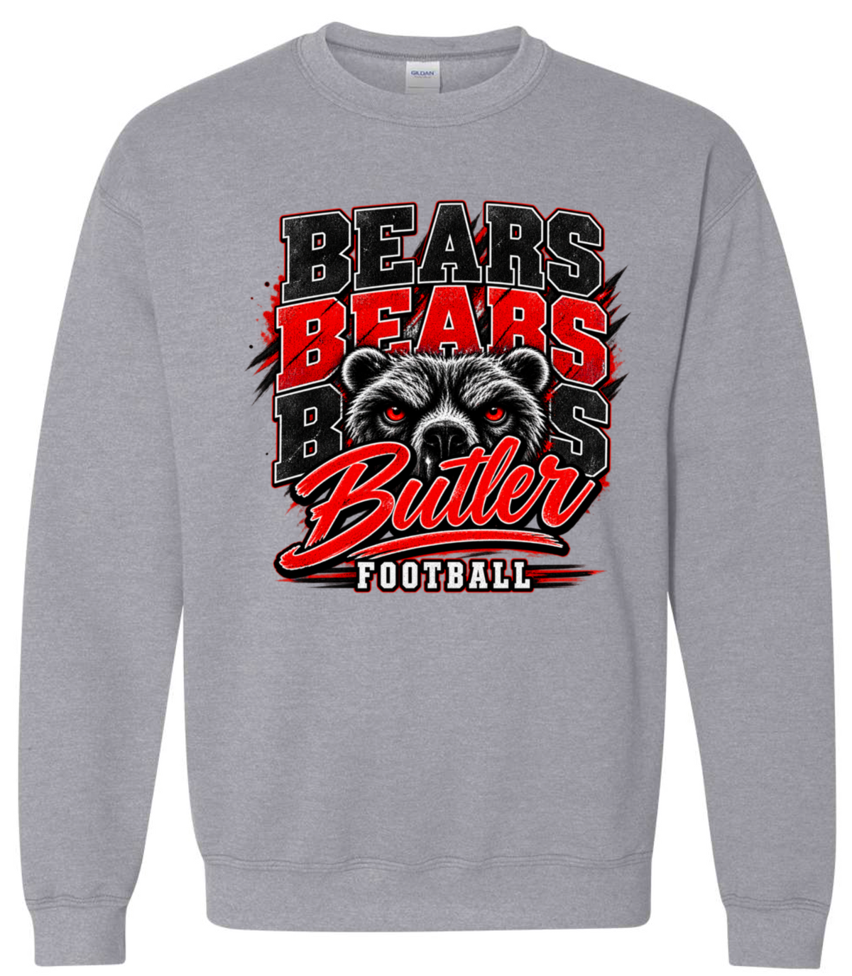Crew Neck - Sport Grey - Bears