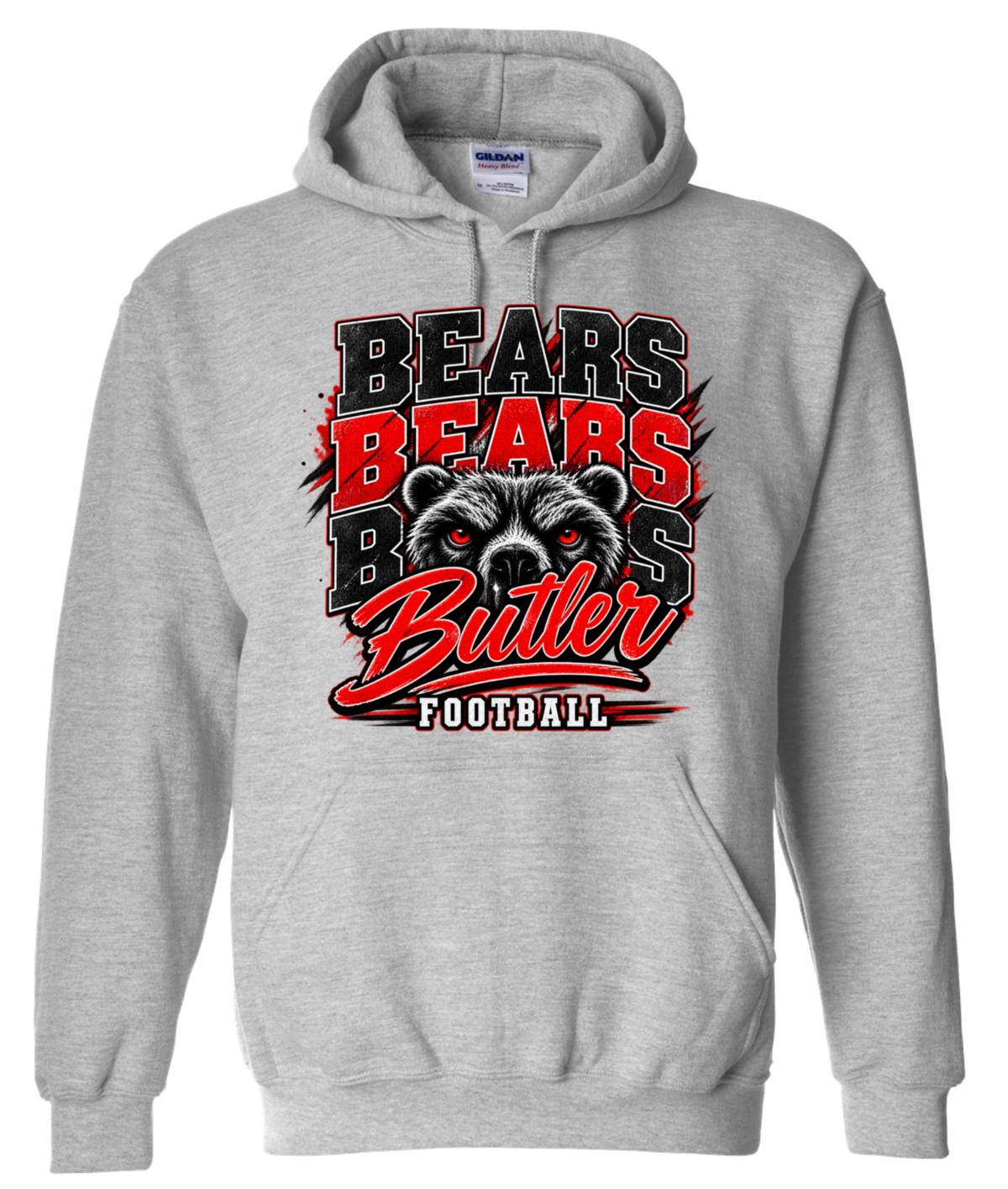 Hoodie - Sport Grey - Bears