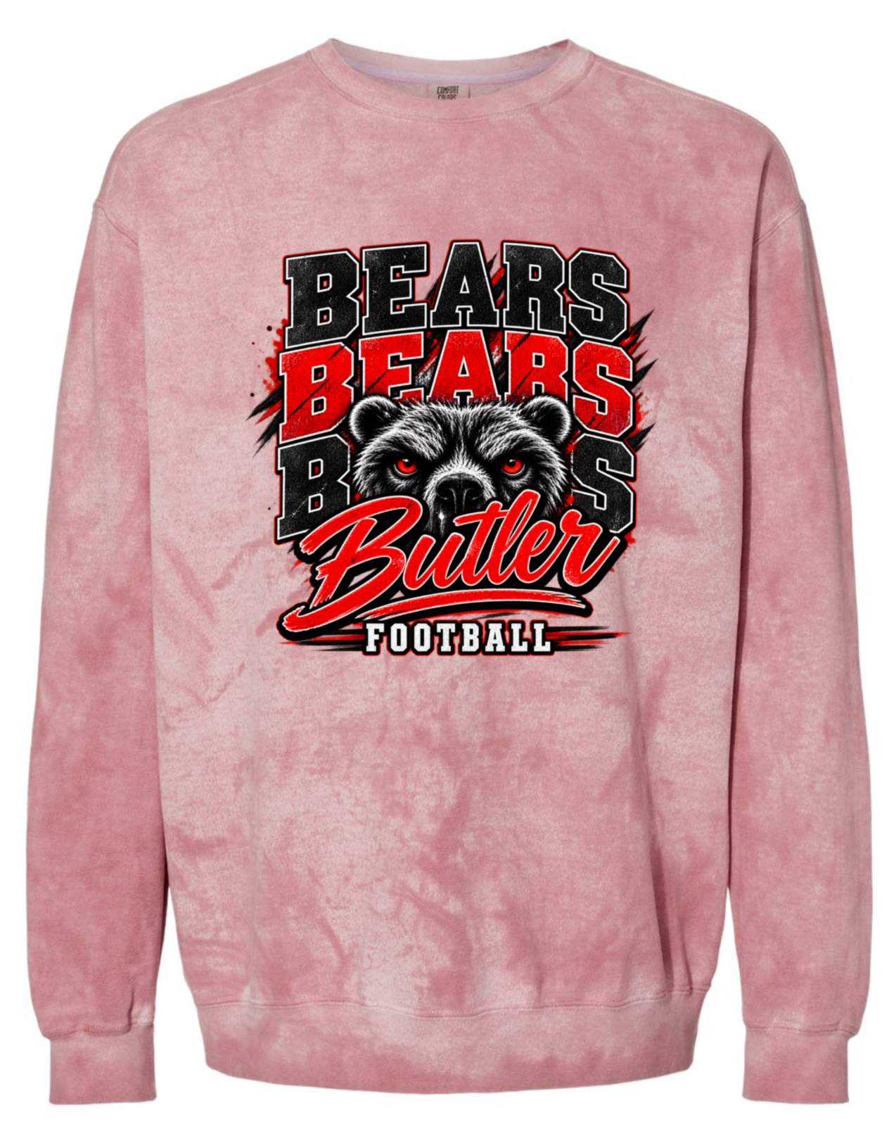 Crew Neck - Red Smoke - Bears