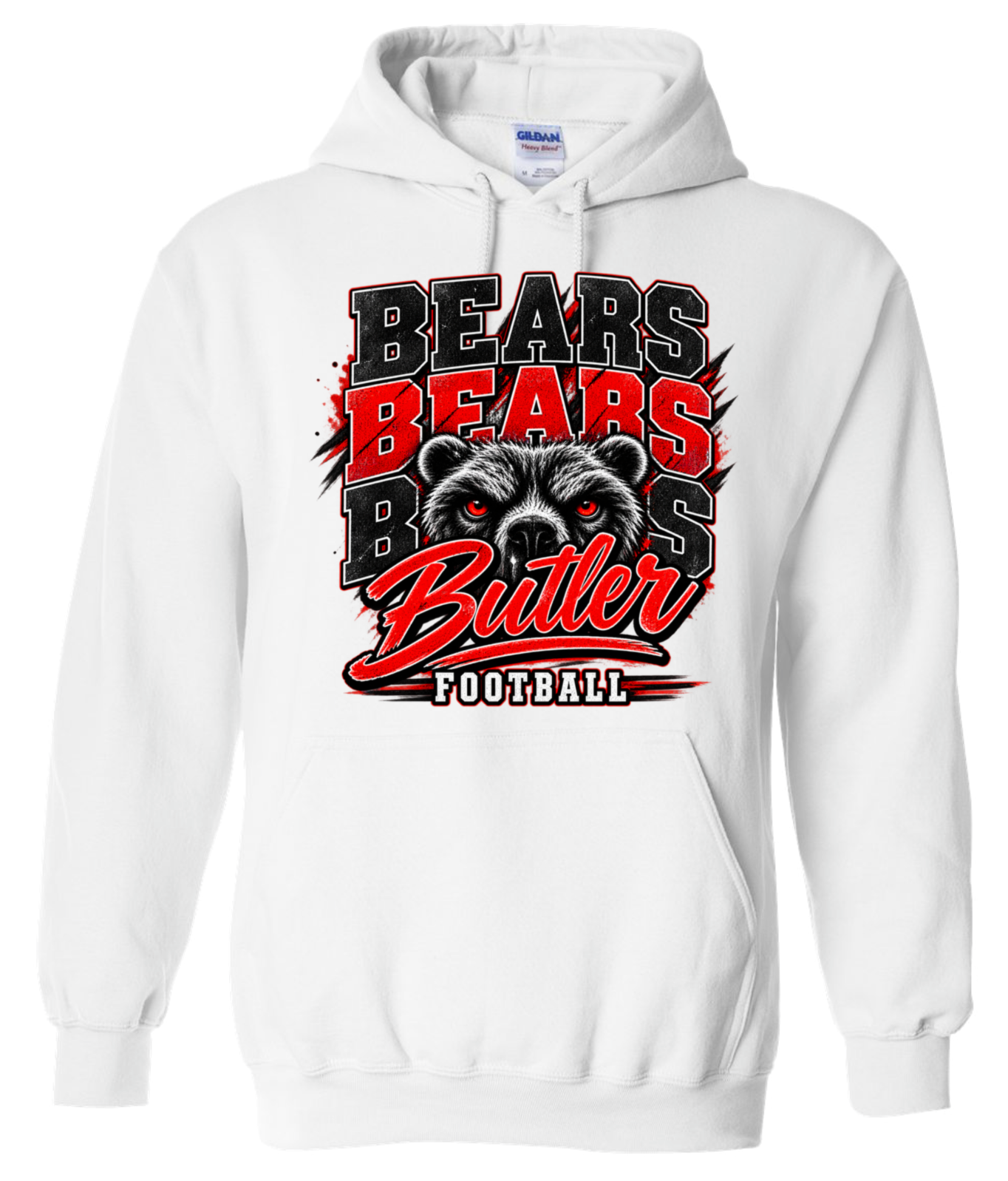 Hoodie - White - Bears