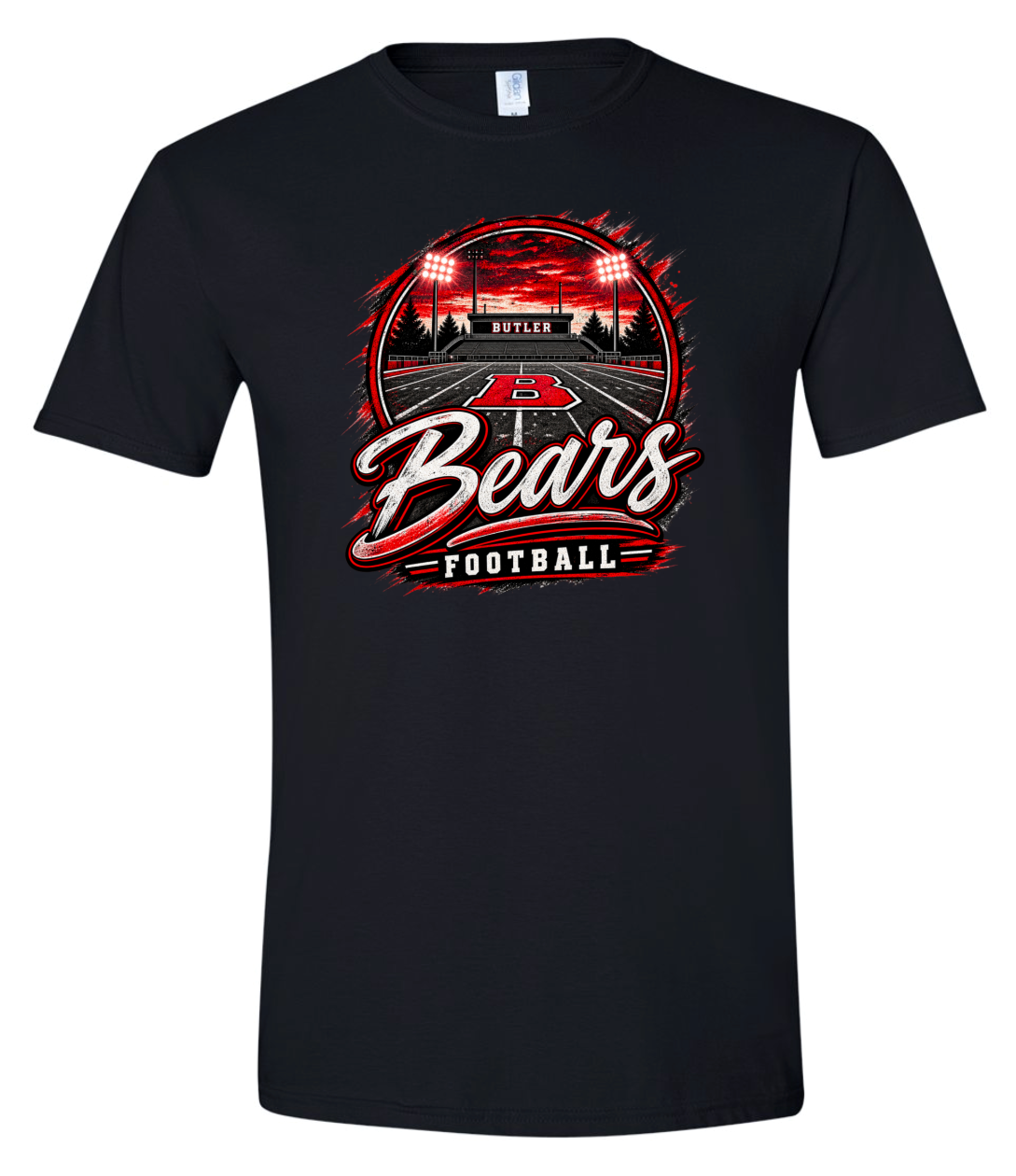 T-Shirt - Black - B Field