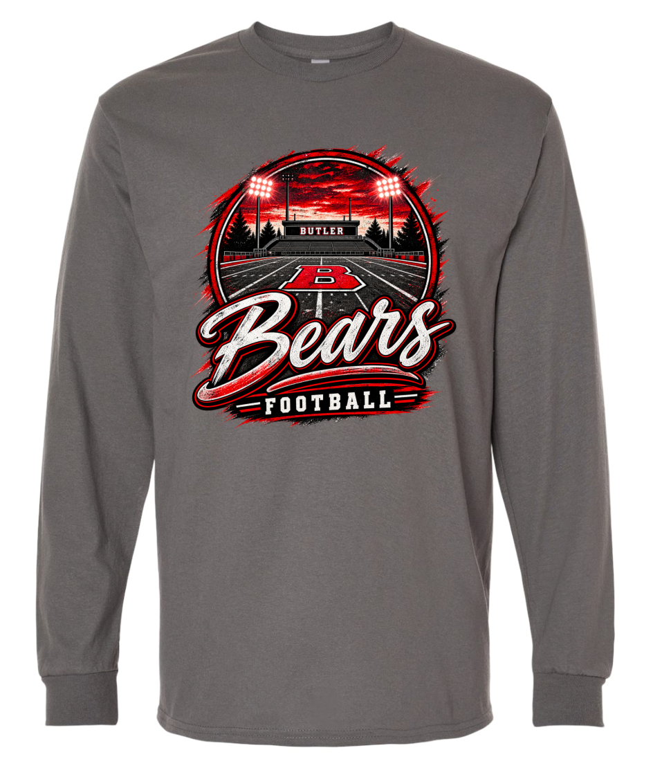 Long Sleeve - Charcoal - B Field
