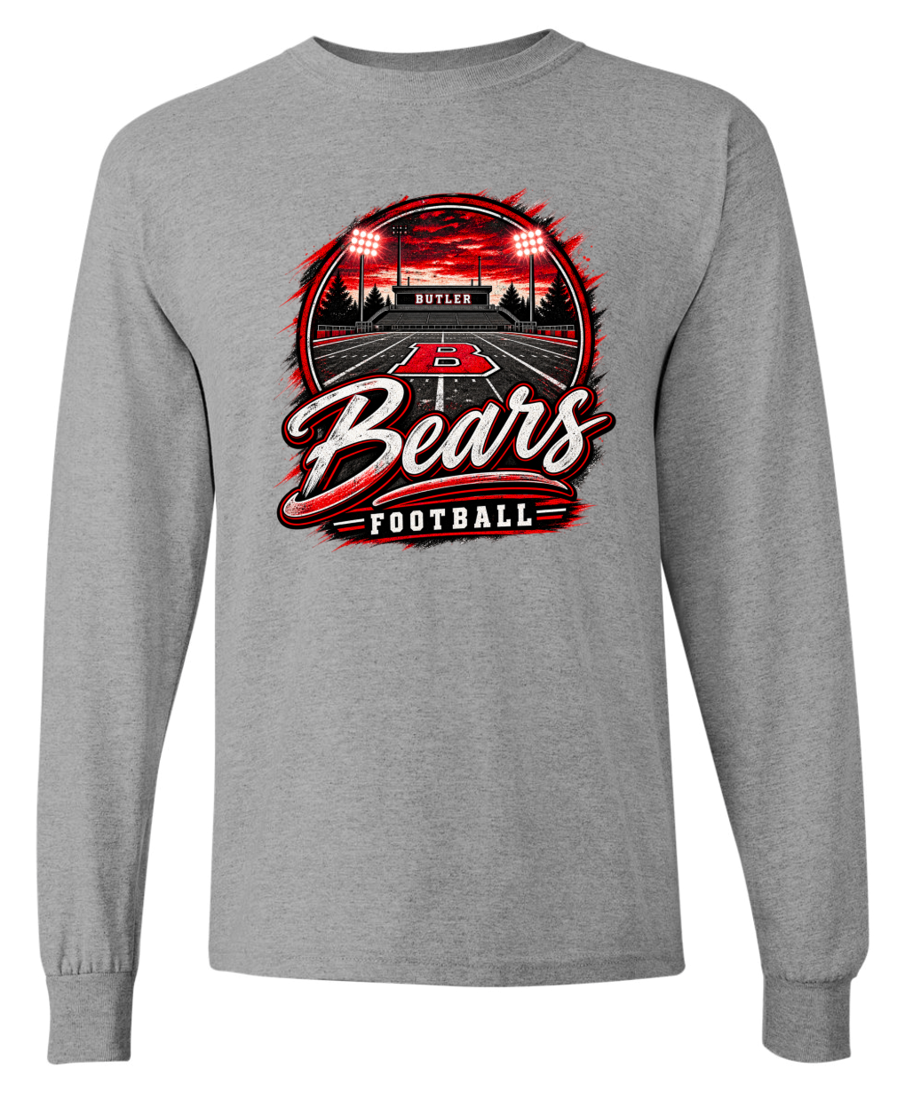Long Sleeve - Sport Grey - B Field