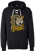 Hoodie lace - Black - Big D