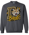 Crew Neck - Charcoal - Big D