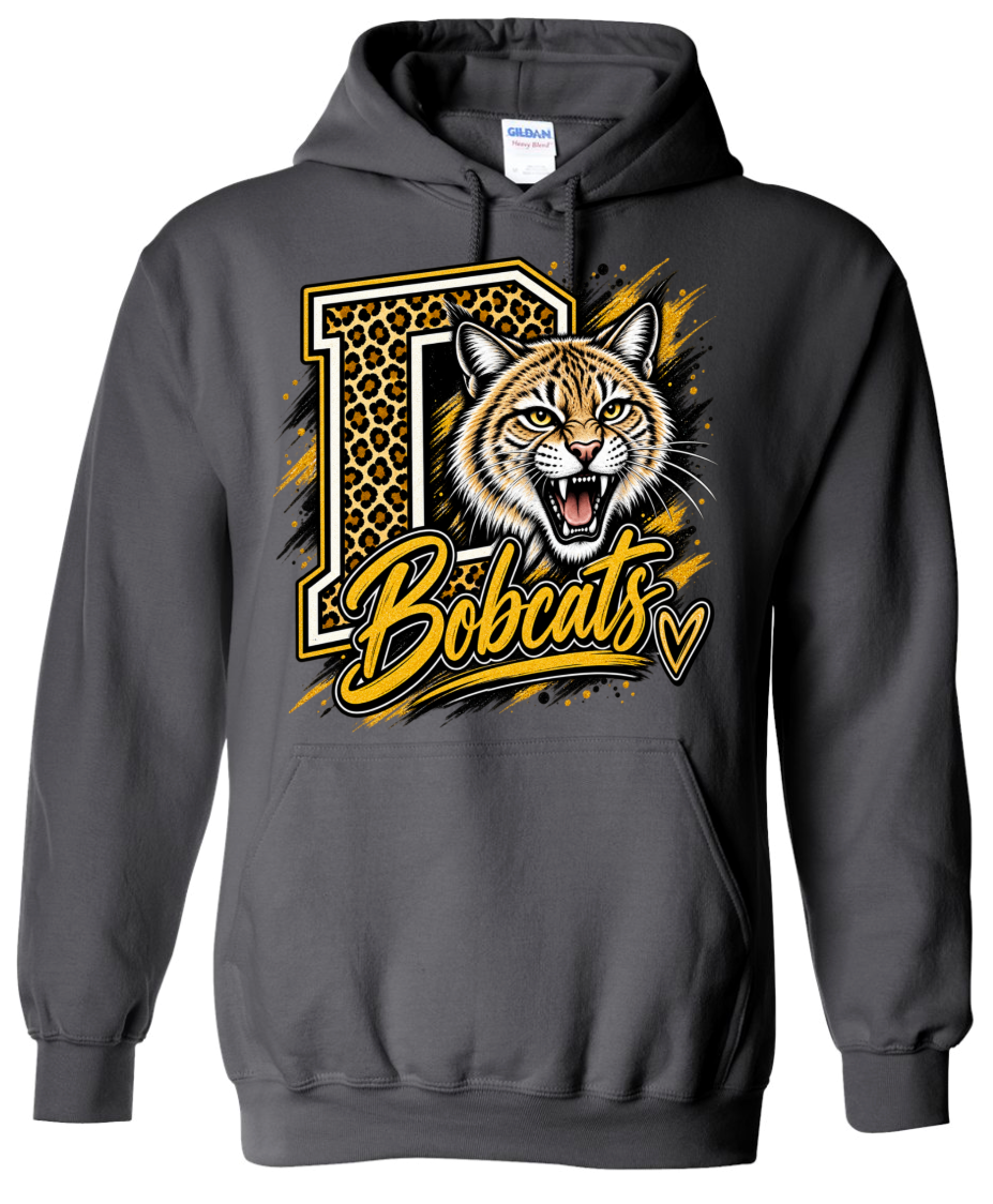 Hoodie - Charcoal - Big D