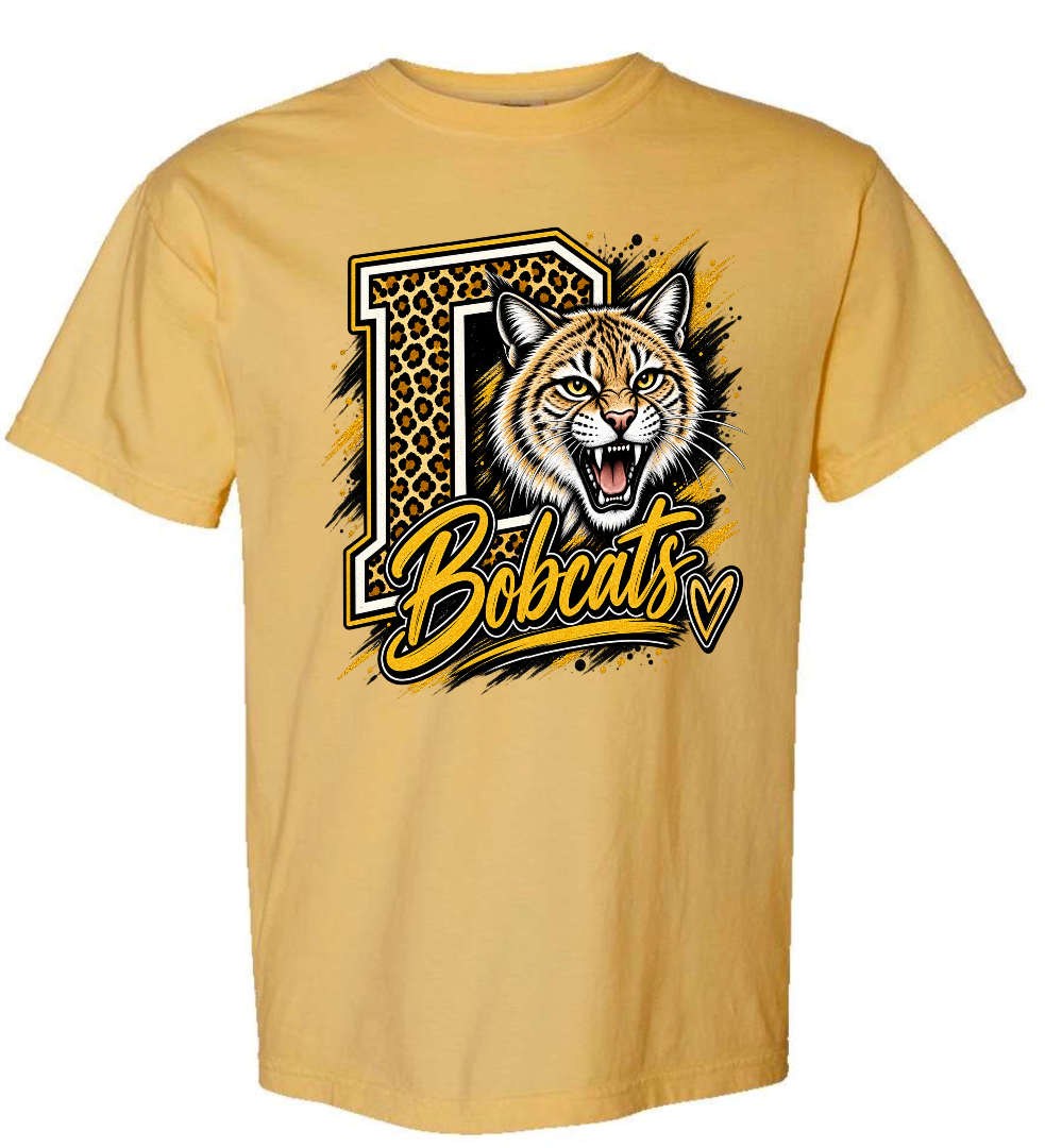 T-Shirt - Mustard - Big D