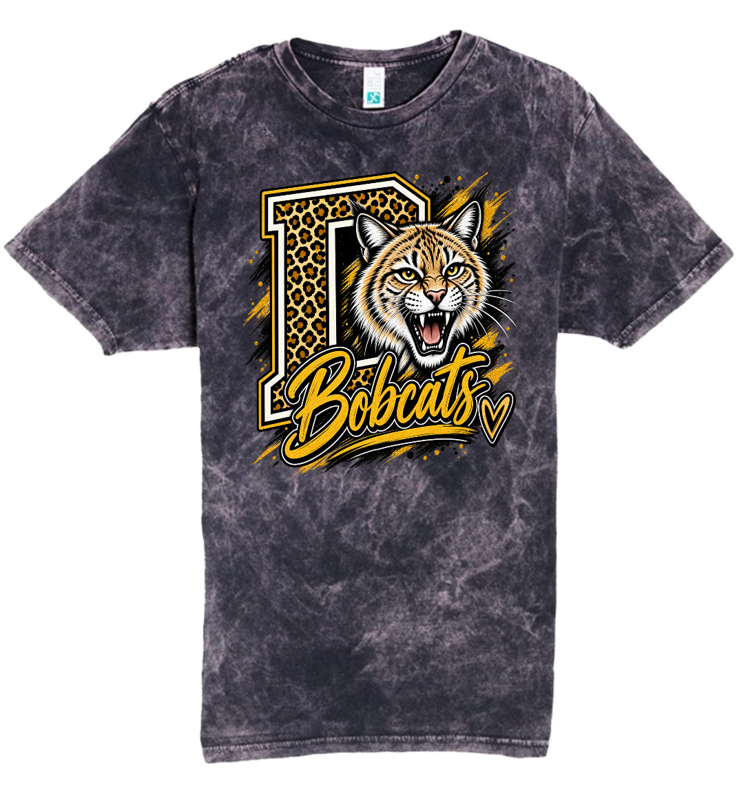T-Shirt - Black Acid - Big D