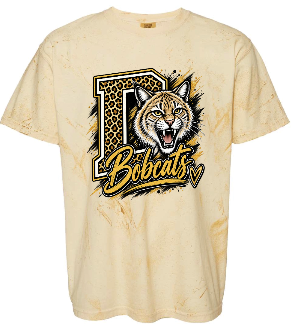 T-Shirt - Gold Smoke - Big D