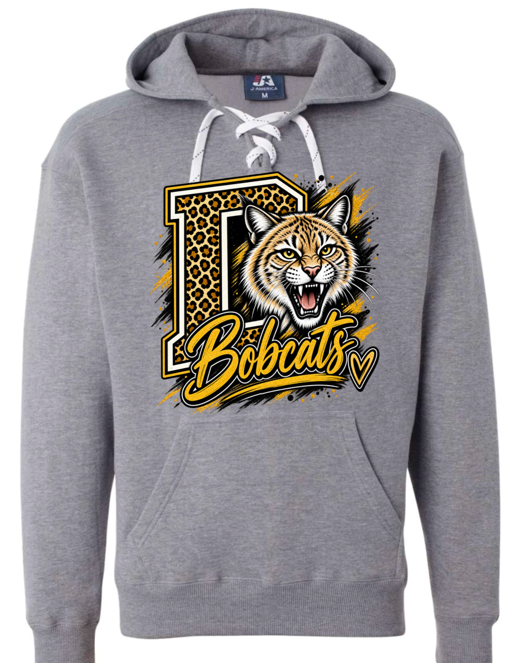 Hoodie lace - Sport Grey - Big D