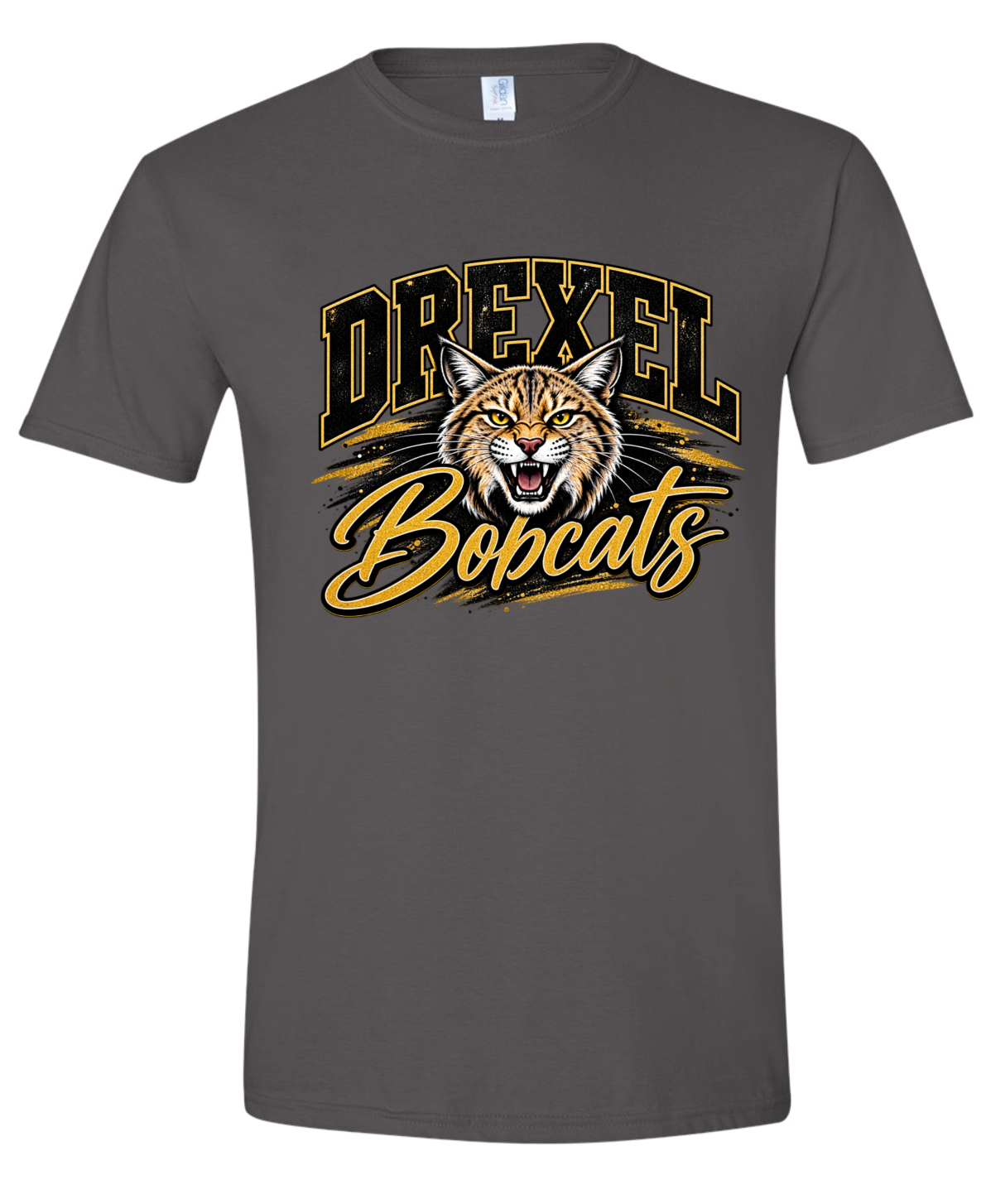 T-Shirt - Charcoal - Drexel Bobcats