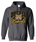 Hoodie - Charcoal - Drexel Bobcats