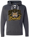 Hoodie lace - Charcoal - Drexel Bobcats