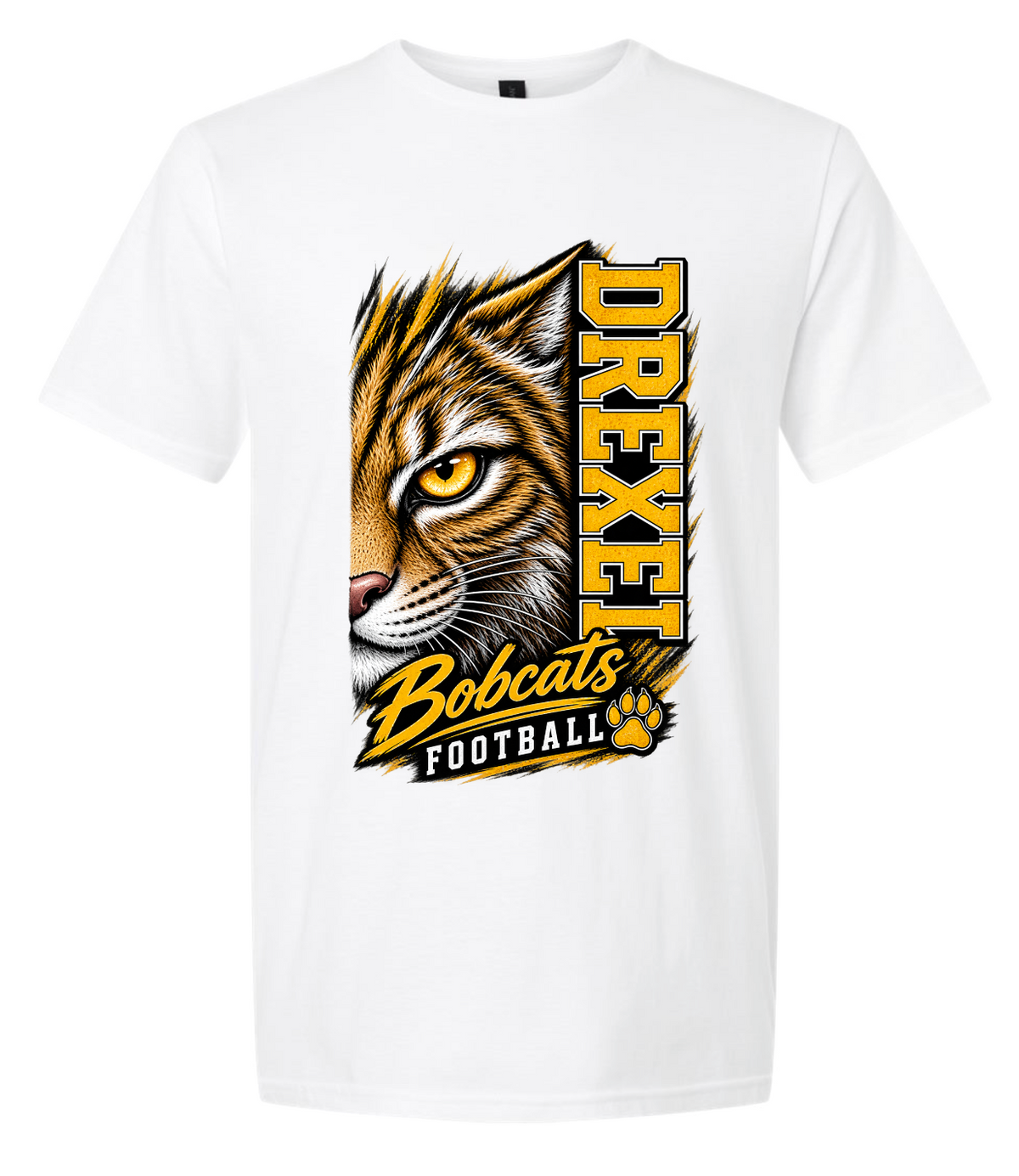 T-Shirt - White - Bobcats