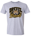 T-Shirt - Sport Grey - Drexel Bobcats