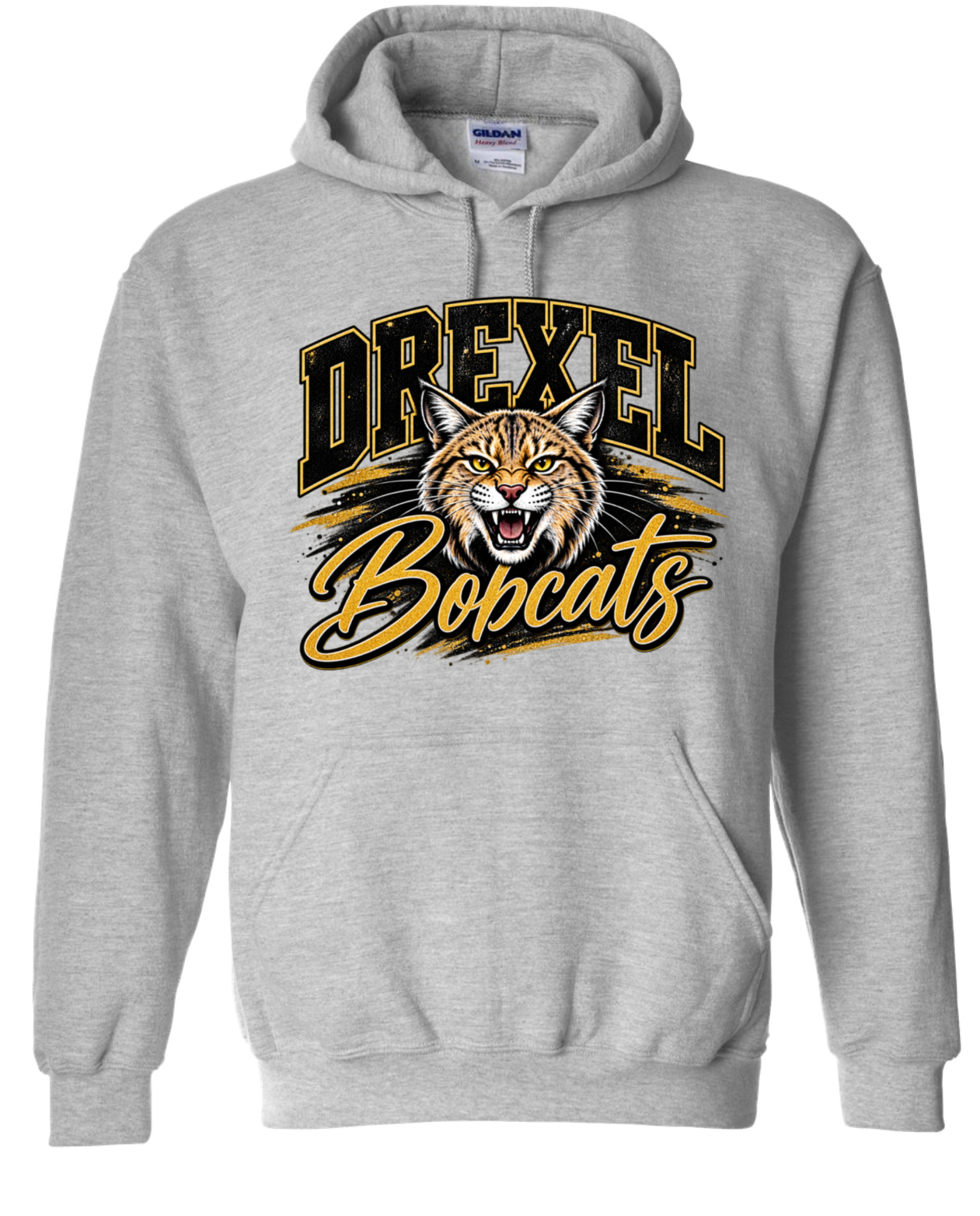 Hoodie - Sport Grey - Drexel Bobcats