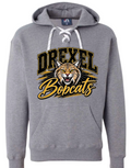 Hoodie lace - Sport Grey - Drexel Bobcats