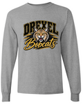 Long Sleeve - Sport Grey - Drexel Bobcats