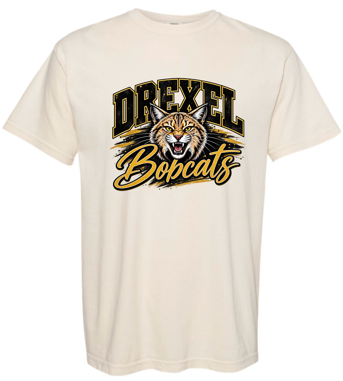 T-Shirt - Ivory - Drexel Bobcats