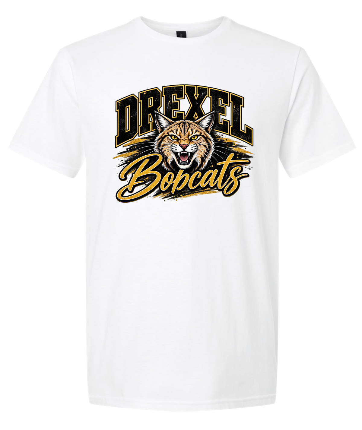 T-Shirt - White - Drexel Bobcats