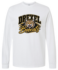 Long Sleeve - White - Drexel Bobcats