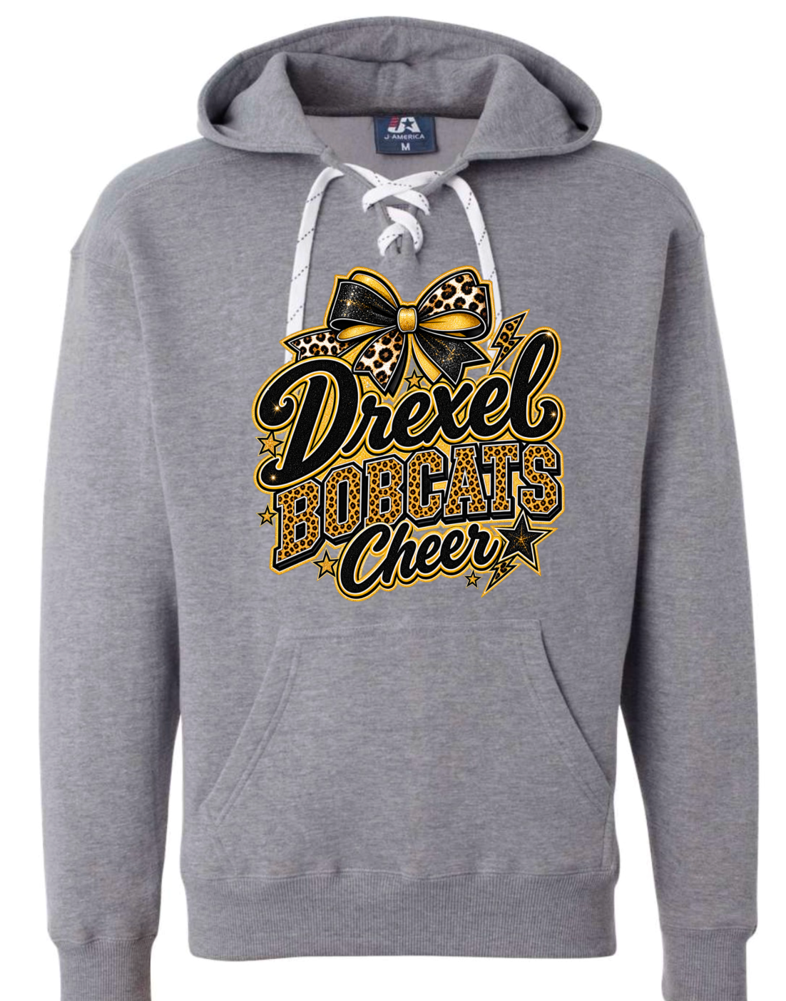 Hoodie lace - Sport Grey - Bows & Bolts