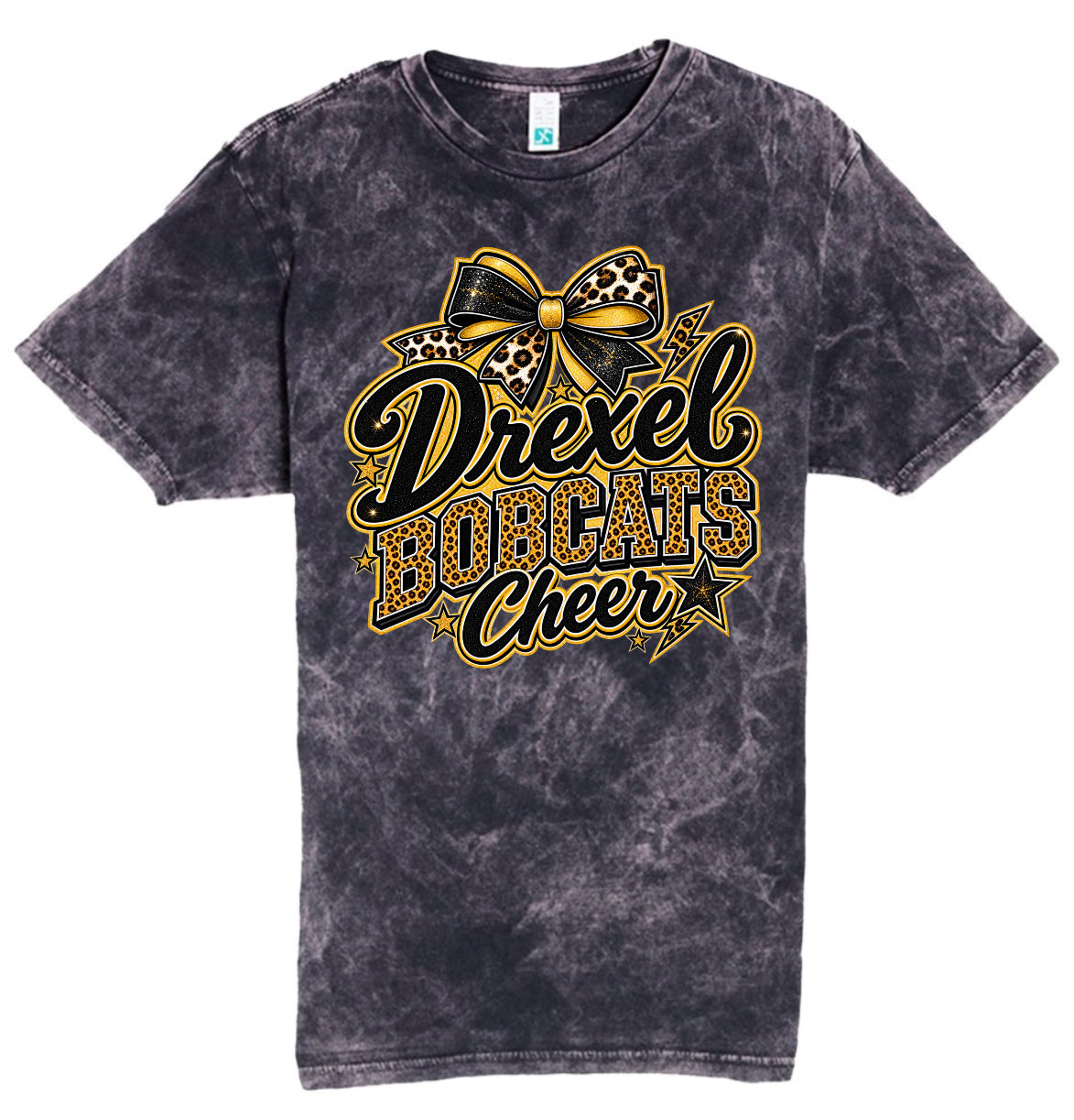 T-Shirt - Black Acid - Bows & Bolts