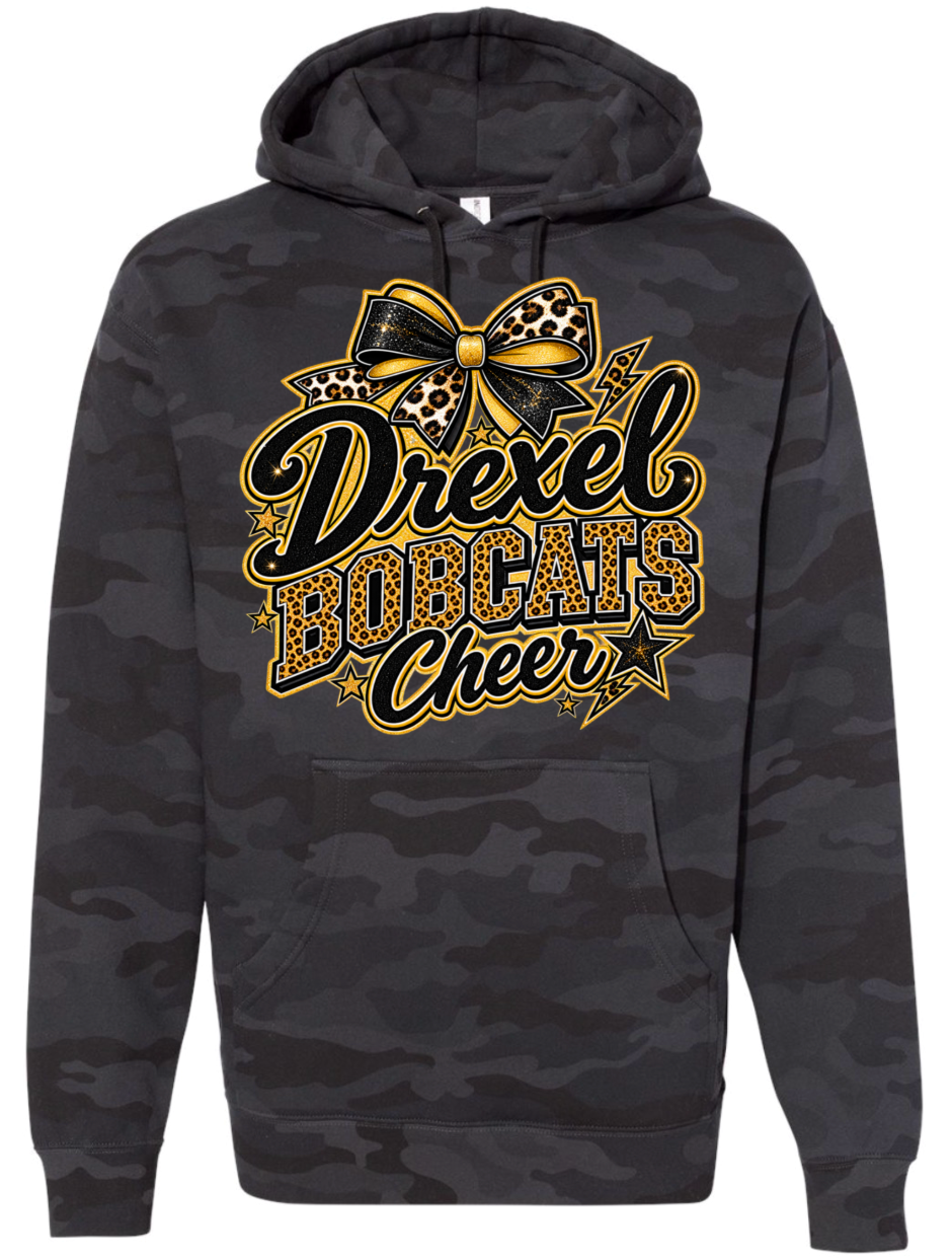 Hoodie - Black Camo - Bows & Bolts