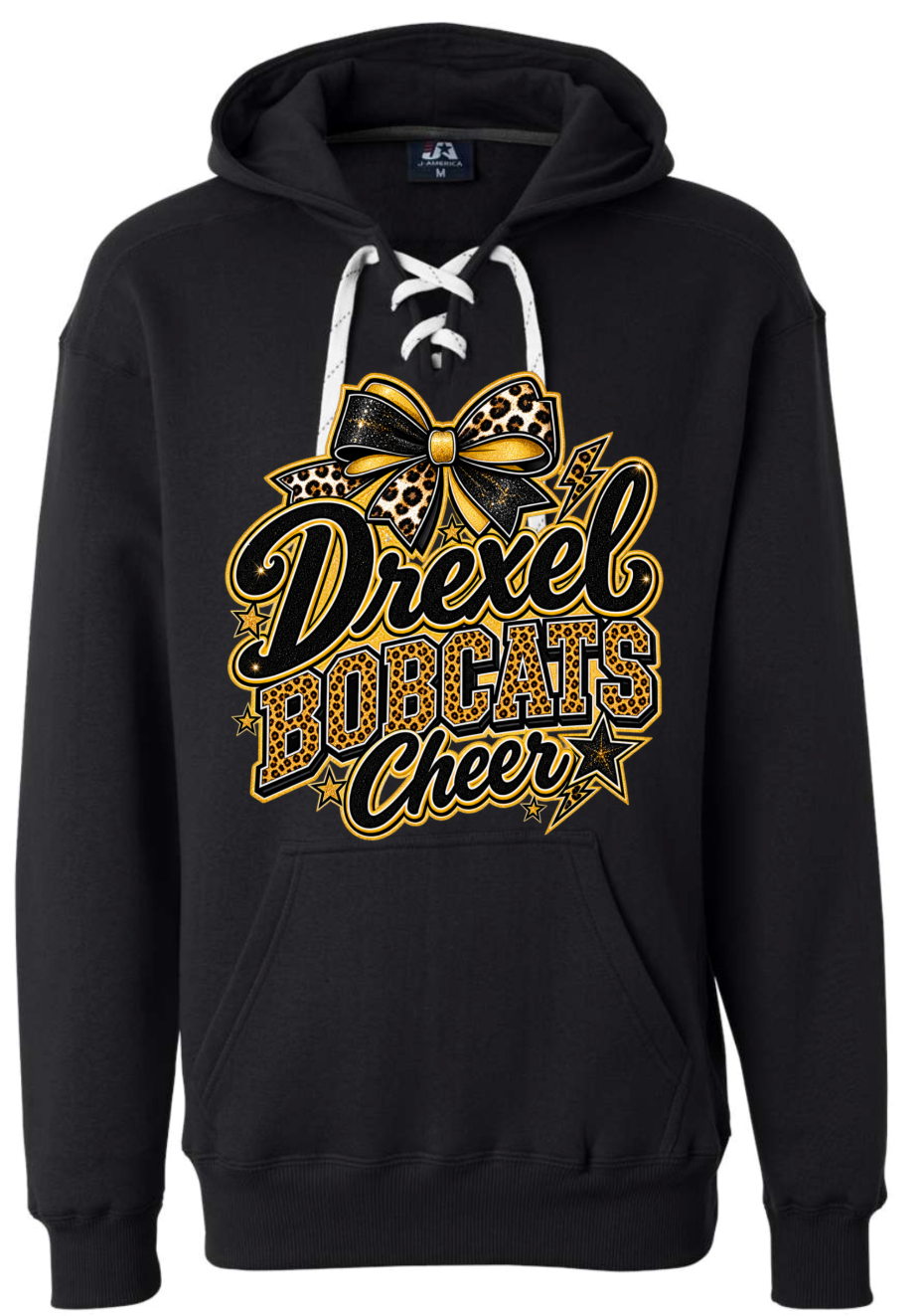 Hoodie lace - Black - Bows & Bolts