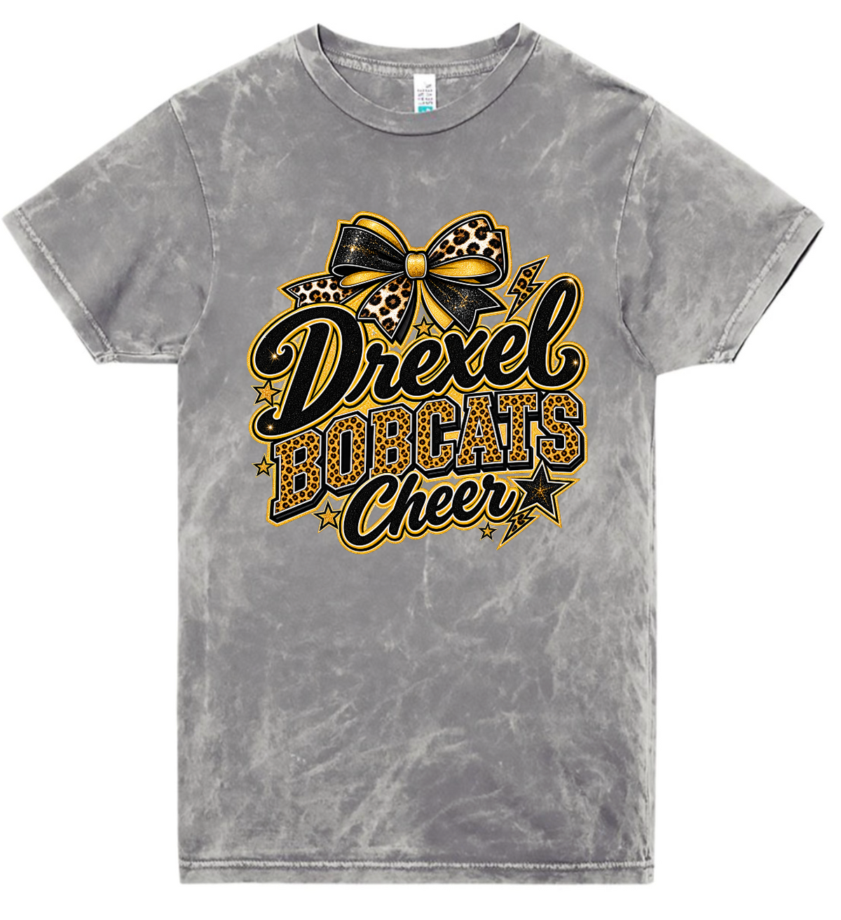 T-Shirt - Silver Acid - Bows & Bolts