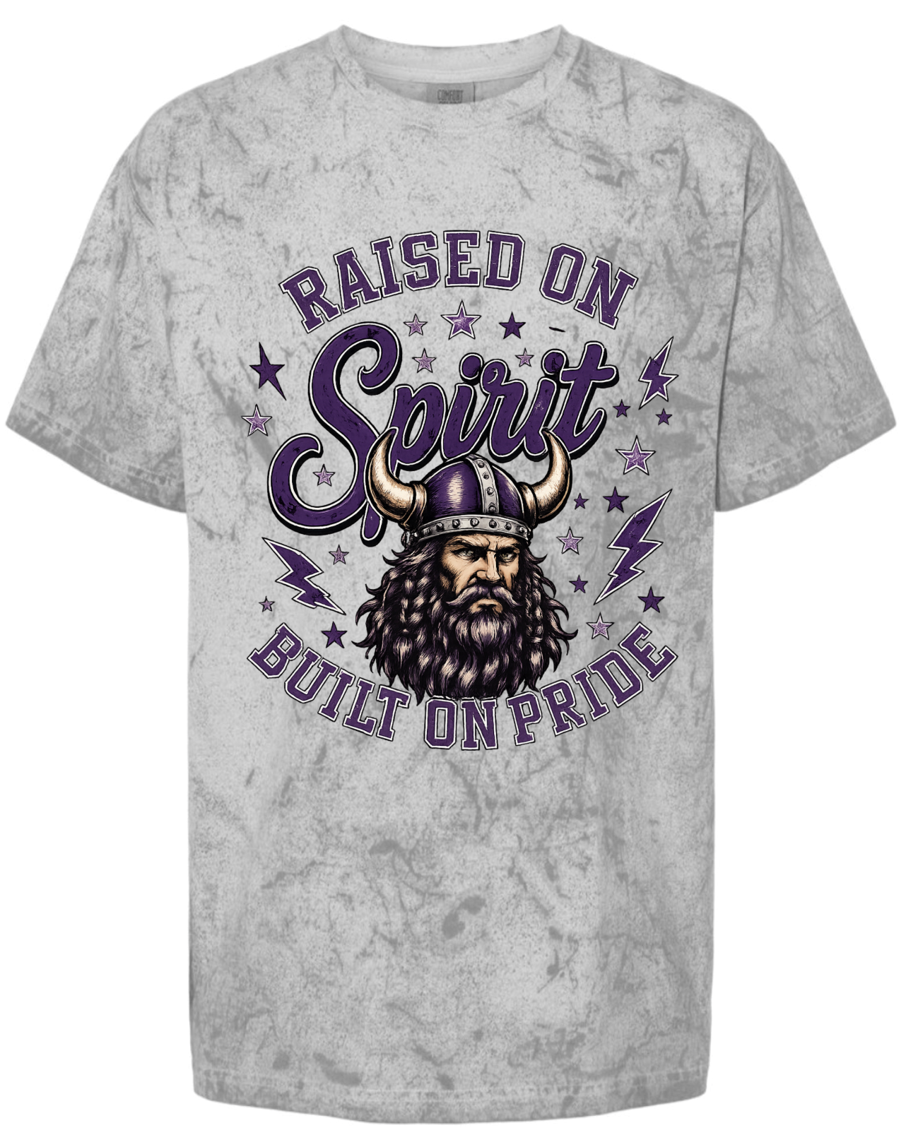 T-Shirt - Smoke - Raised On Spirit