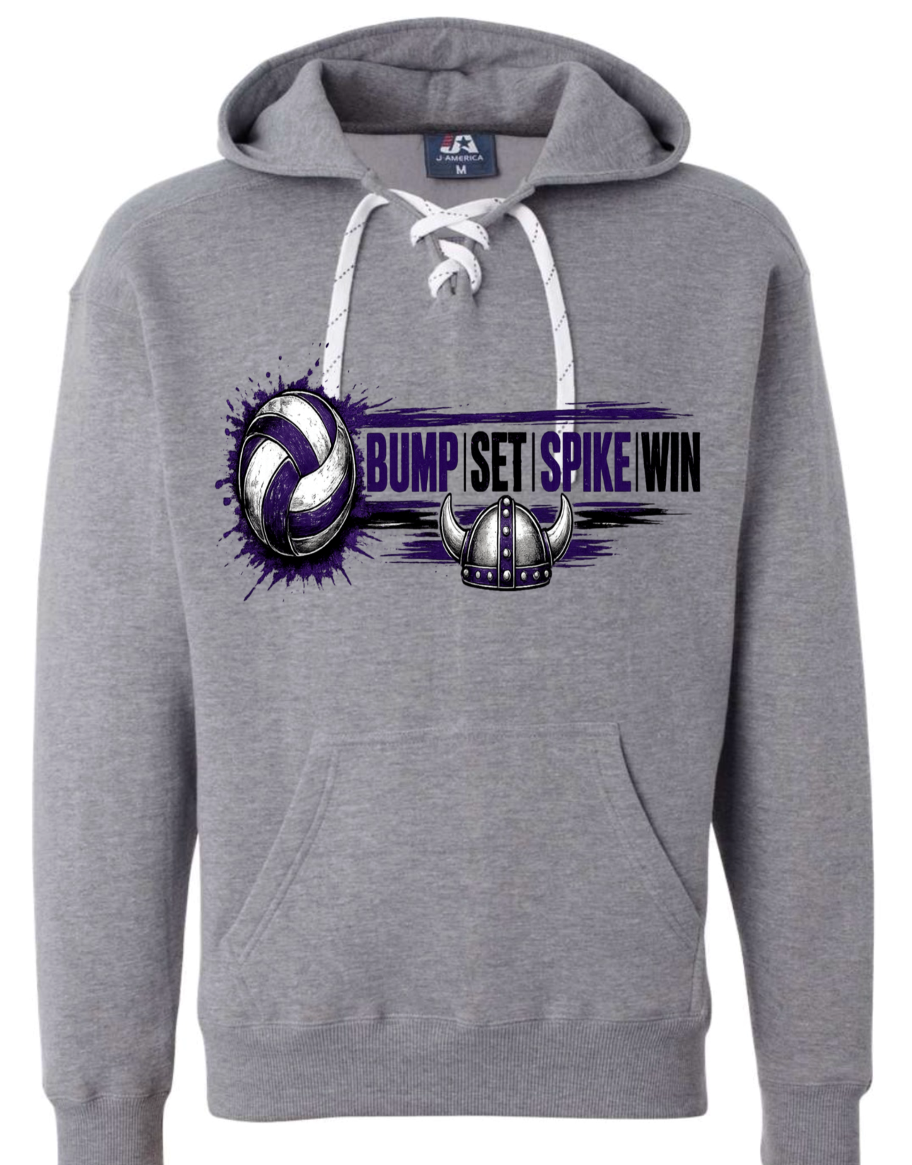 Hoodie lace - Sport Grey - Bump Set Spike