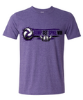 T-Shirt - Heather Purple - Bump Set Spike