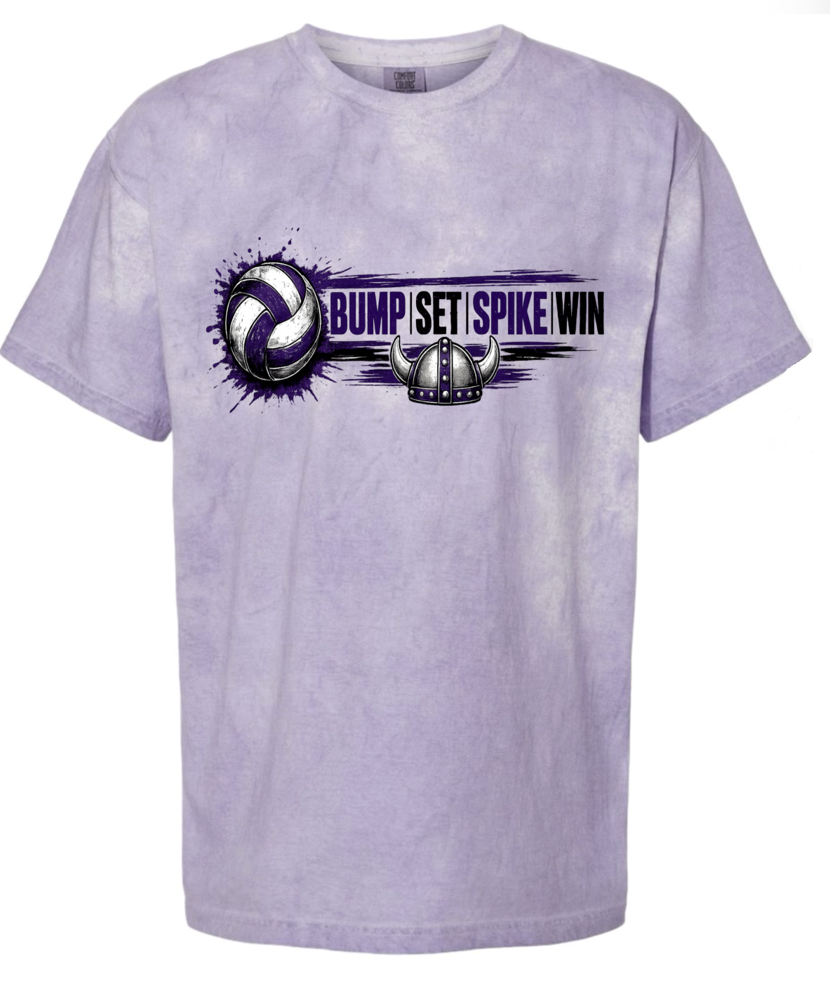 T-Shirt - Purple Smoke - Bump Set Spike