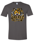 T-Shirt - Charcoal - Checkered