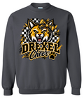 Crew Neck - Charcoal - Checkered