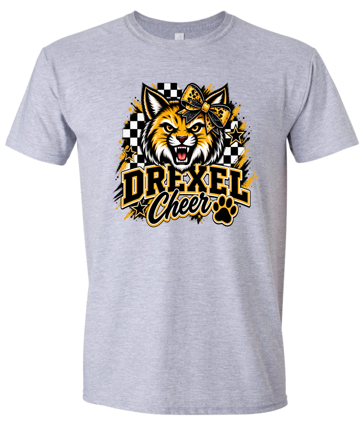 T-Shirt - Sport Grey - Checkered