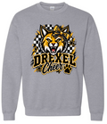 Crew Neck - Sport Grey - Checkered