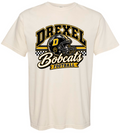 T-Shirt - Ivory - Checkered Helmet